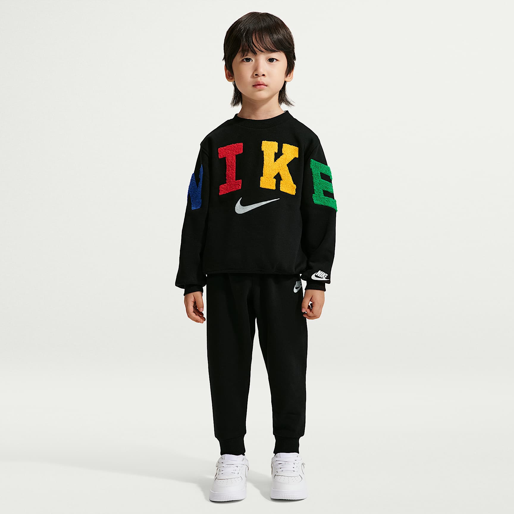 NIKE公式】ナイキ ベビー フリース クルー アンド ジョガーパンツ